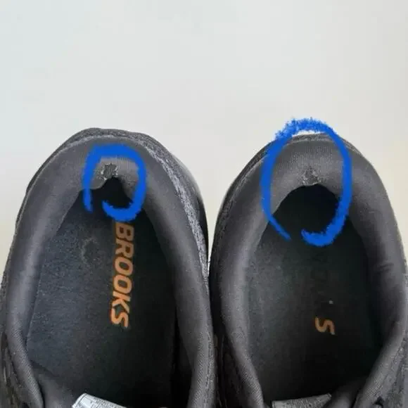 Brooks Adrenaline GTS 24 Black/Ebony/Burnt Sienna Men Running Sneakers- SZ 13 - Picture 6 of 13